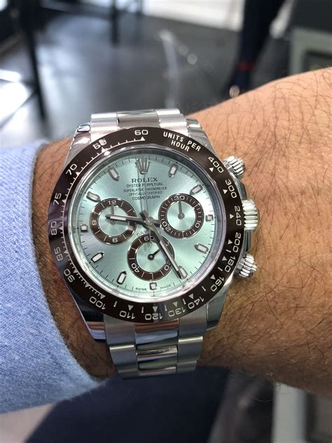 rolex cosmograph daytona ice blue dial platinum replica|rolex cosmograph daytona 116506 series.